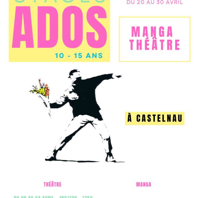 STAGES ADOS - AVRIL - LA PETITE ACADÉMIE CASTELNAU LE LEZ