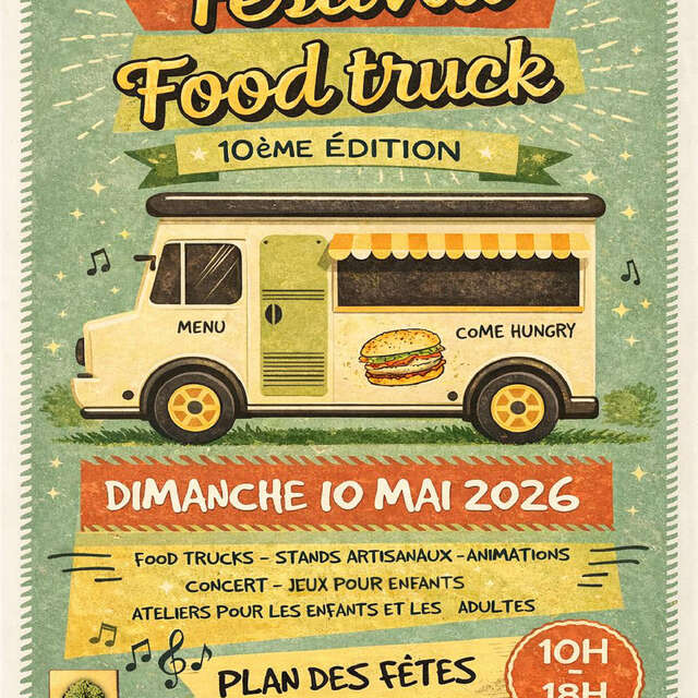 FESTIVAL FOOD TRUCK "LES 4 ROUES" - EDITION PRINTEMPS
