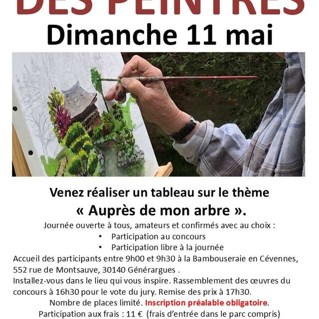 JOURNÉE DES PEINTRES "AUPRÈS DE MON ARBRE"