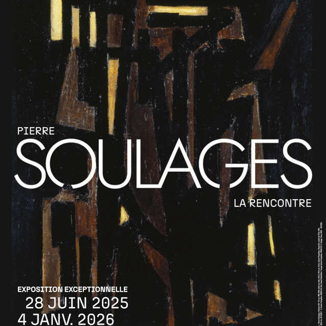 EXPOSITION PIERRE SOULAGES, LA RENCONTRE