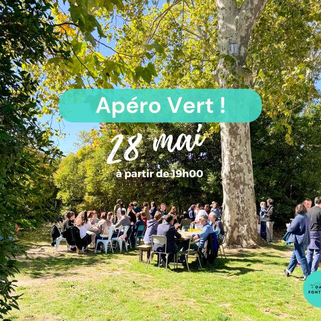 APÉRO VERT DE L'OASIS !