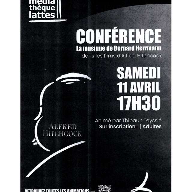 CONFÉRENCE LA MUSIQUE DE BERNARD HERRMANN