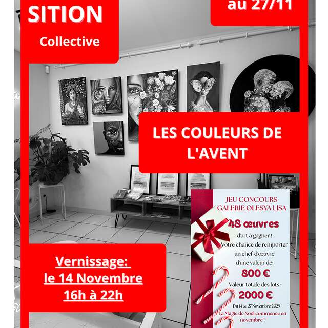 EXPOSITION "LES COULEURS DE L'AVENT"