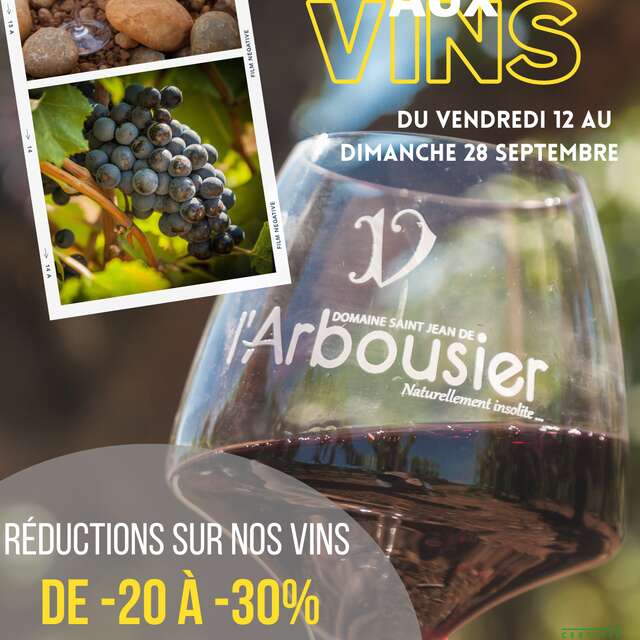LA FOIRE AUX VINS DE L'ARBOUSIER
