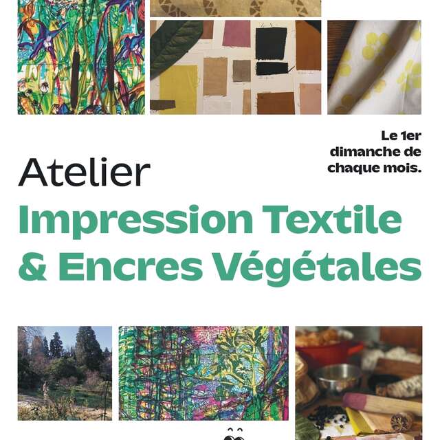ATELIER IMPRESSION TEXTILE & ENCRES VÉGÉTALES