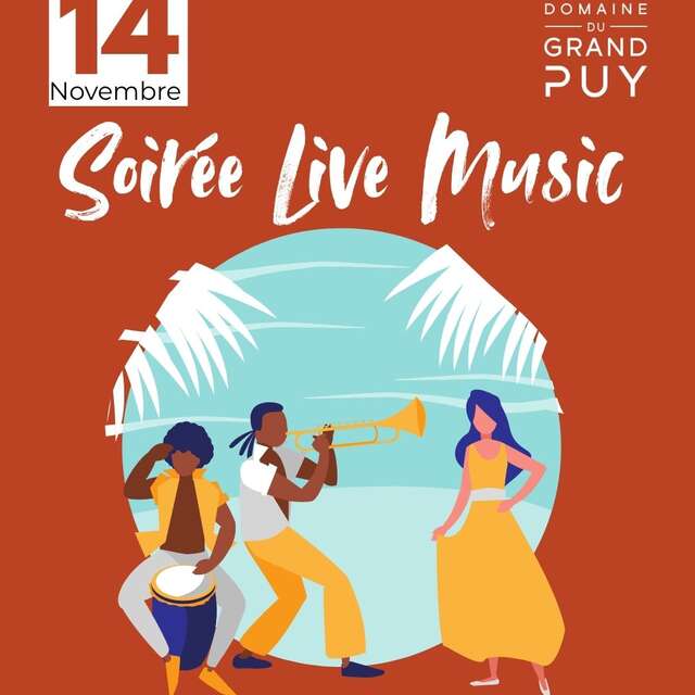 SOIRÉE CUBAINE AU DOMAINE DU GRAND PUY