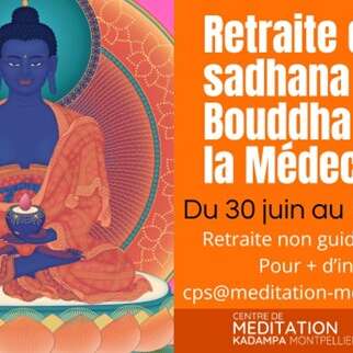 RETRAITE DE LA SADHANA DU BOUDDHA DE LA MÉDECINE - CENTRE MEDITATION KADAMPA VAJRASSATTVA  - COPIE
