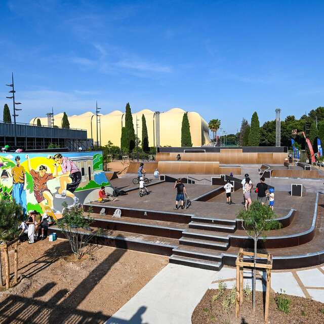BMX SKATEPARK INTERNATIONAL DE MONTPELLIER "RONAN POINTEAU"