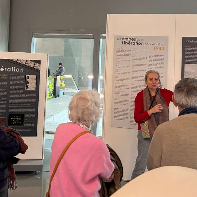 VISITE GUIDÉE : FILMER LA LIBÉRATION DANS L'HÉRAULT