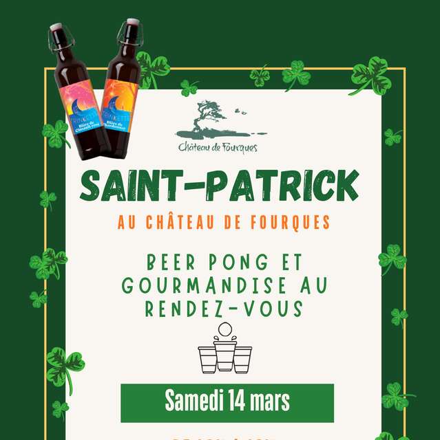 FÊTE DE LA ST PATRICK AU CHÂTEAU DE FOURQUES