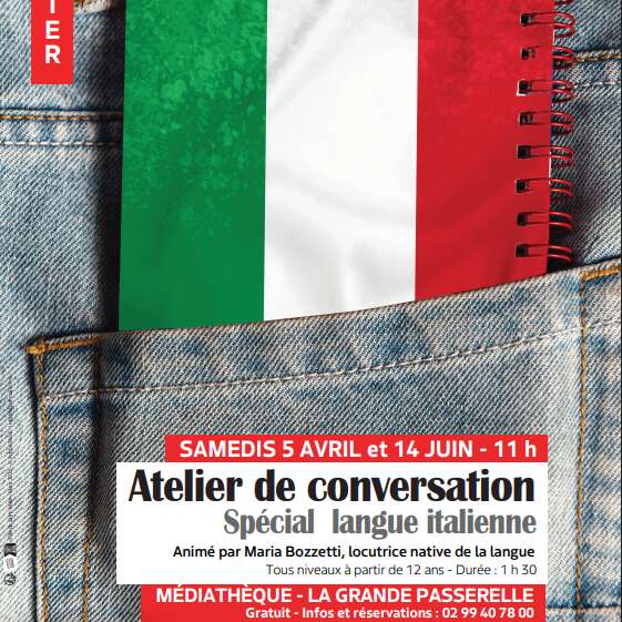 Ateliers de conversation spécial langue italienne