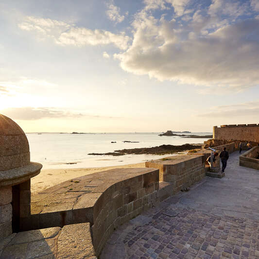 Visite panoramique sur les remparts de Saint-Malo