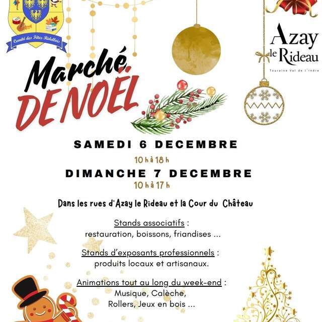 Marché de Noël d'Azay-le-Rideau