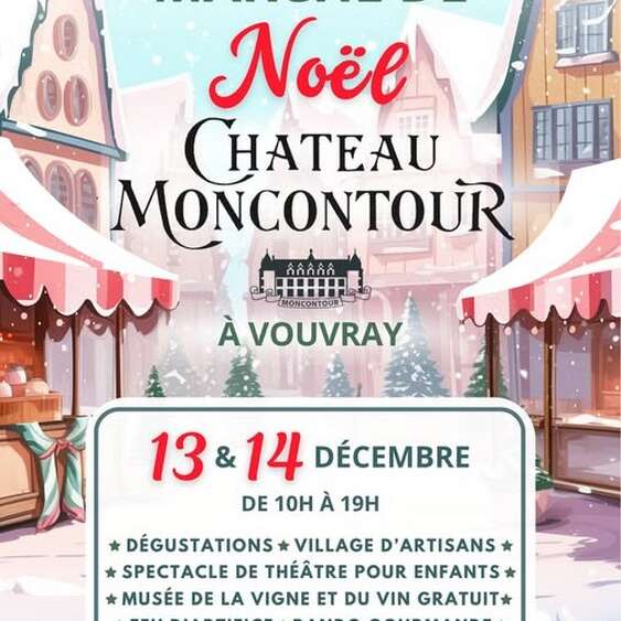 Marché de Noël Château Moncontour