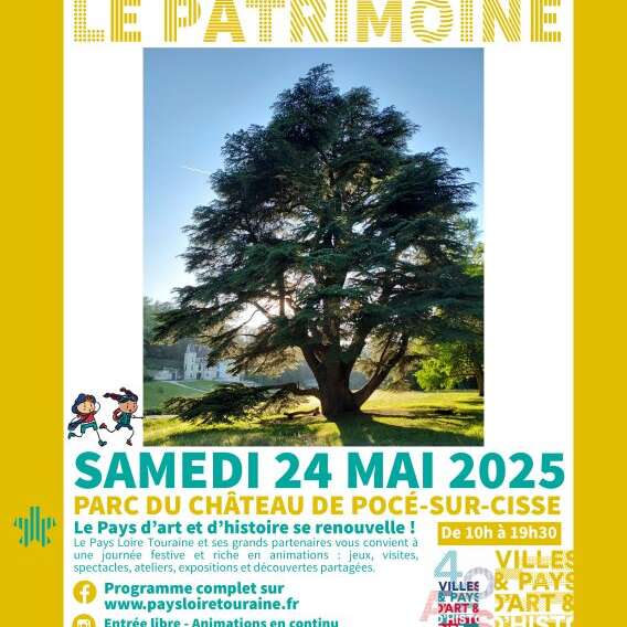 Célébrons le patrimoine à Pocé-sur-Cisse !
