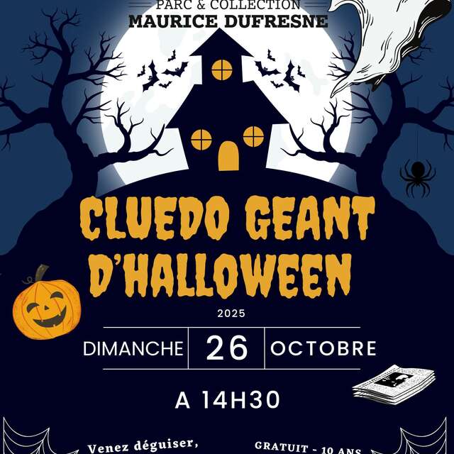 Cluedo Géant Spécial HALLOWEEN