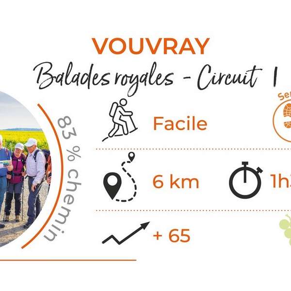 Balades royales, entre Loire, vignes et coteaux - circuit 1