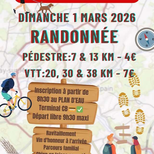 Randonnées pédestres et VTT