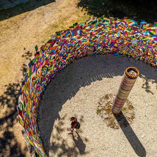 Street Art Parc du château de Candes