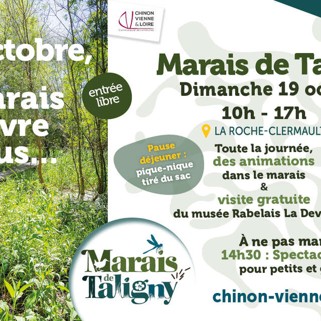 Le Marais s'ouvre à vous...Ouverture au public du Marais de Taligny