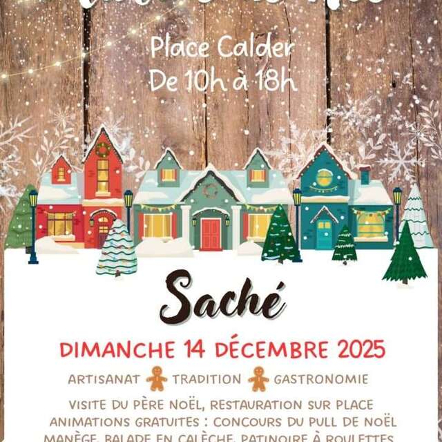Marché de noël Saché