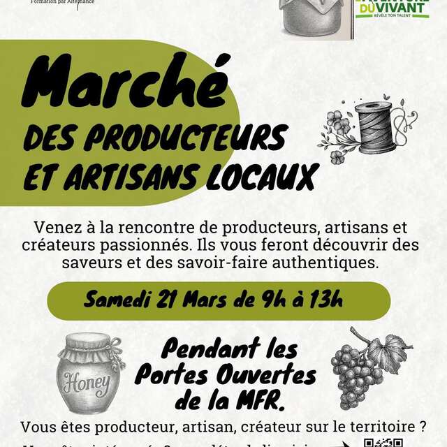 Marché des Producteurs de la MFR d'Azay-le-Rideau