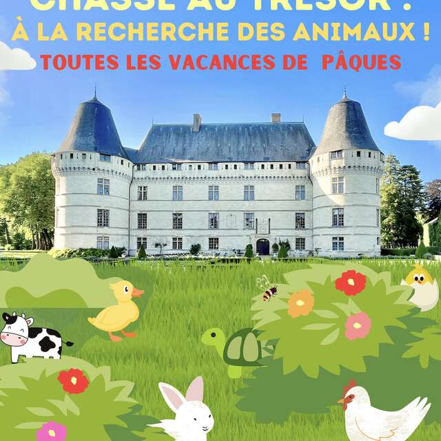Animations de Pâques au Château de l'Islette : Chasse au trésor à la recherche des animaux