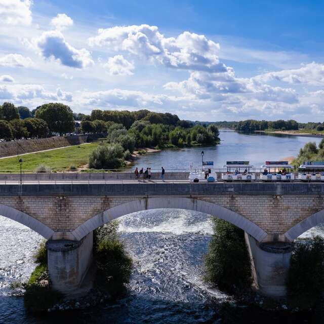 Petit train touristique d'Amboise