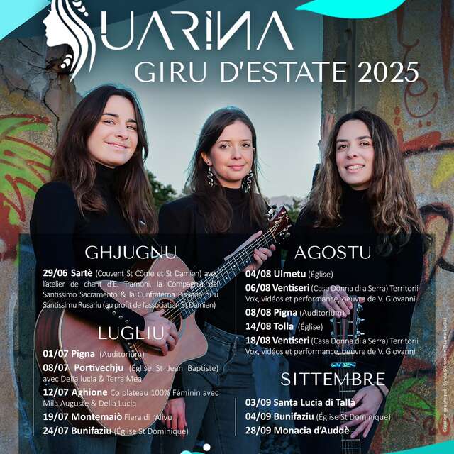 Le groupe Suarina en concert