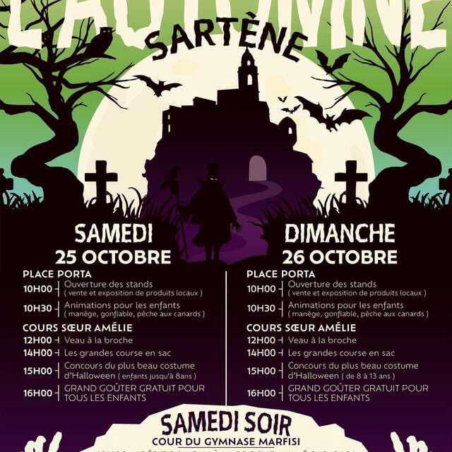 Foire de l'Automne et Halloween à Sartène