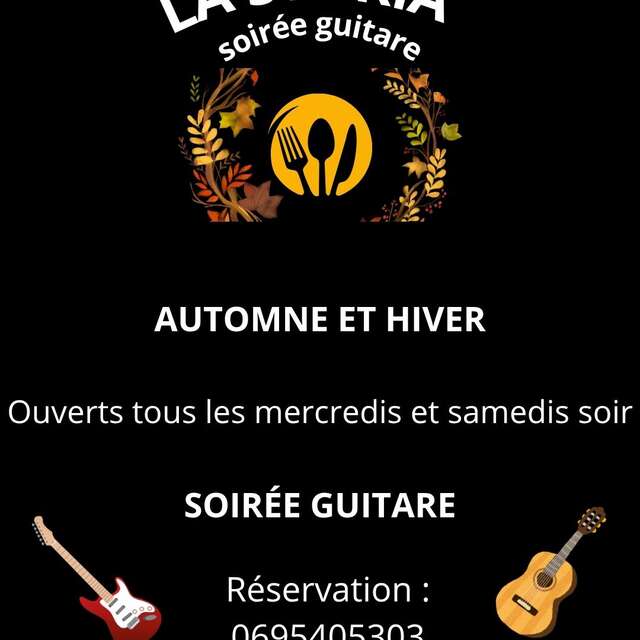 Soirée chants et guitares à La Storia