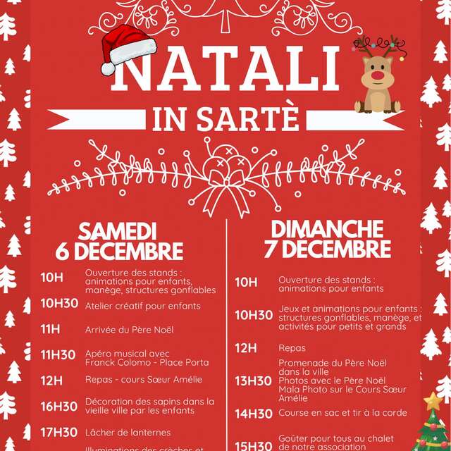 Marché de Noël de Sartène - Marché artisanal & Animations