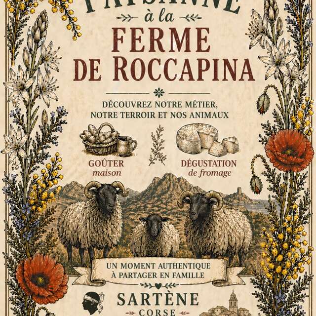 VISITE DE LA FERME DE ROCCAPINA