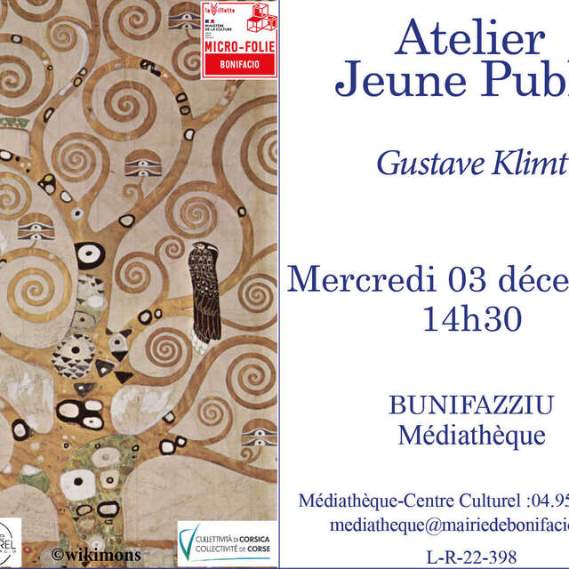 ATELIER JEUNE PUBLIC : GUSTAVE KLIMT