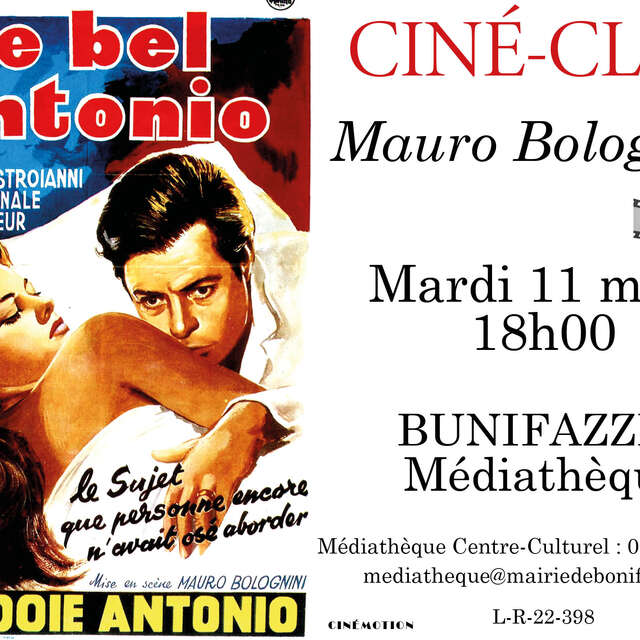 CINÉ-CLUB "LE BEL ANTONIO"