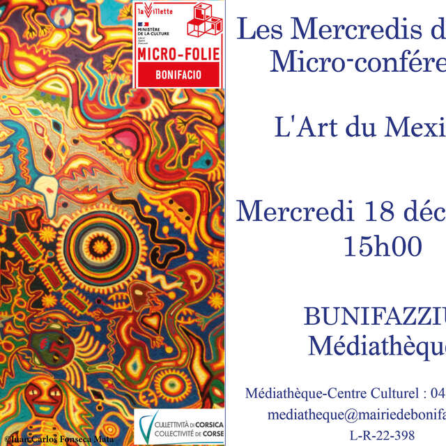 MICRO-CONFÉRENCE : L'ART DU MEXIQUE