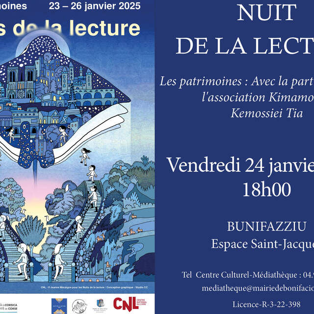 NUIT DE LA LECTURE : LES PATRIMOINES