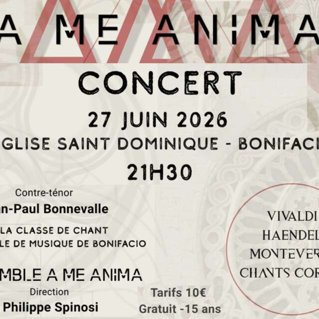 CONCERT BAROQUE ET CHANTS CORSES