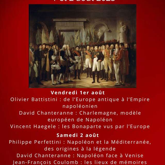 Les Rencontres Napoléoniennes, Napoléon et l'Europe