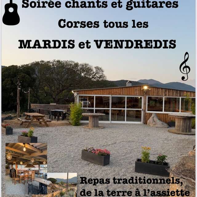 Soirée Corse à La Table de Stipiti