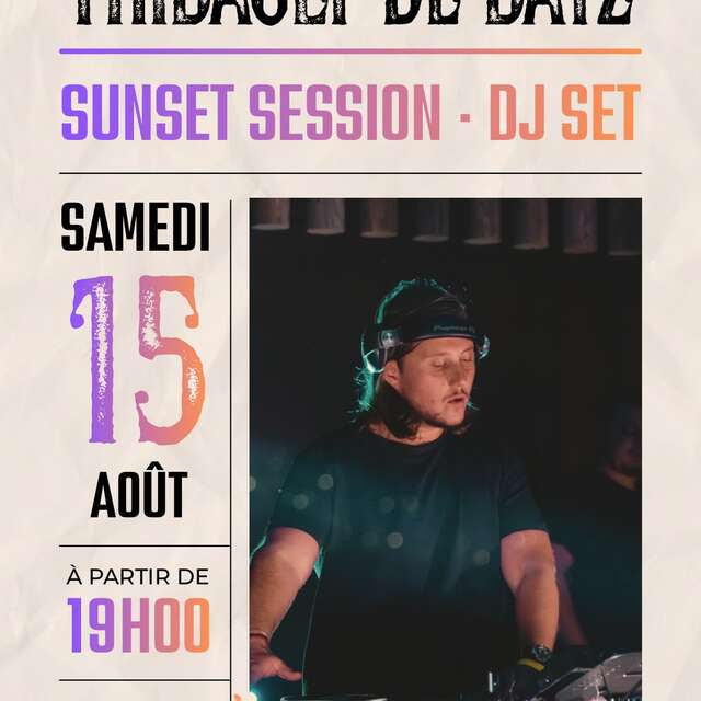 SUNSET SESSION & FEU D’ARTIFICE – DJ SET TDBZ À A CABANELLA