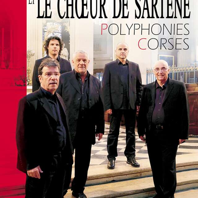 Jean Paul Poletti et le choeur d'hommes en concert