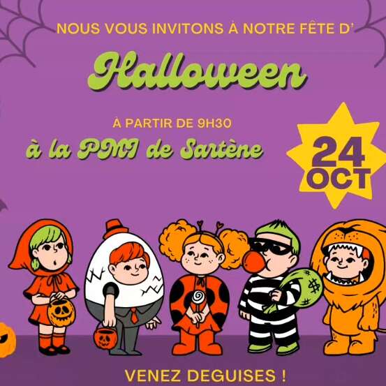 Fête d'Halloween à la PMI de Sartène
