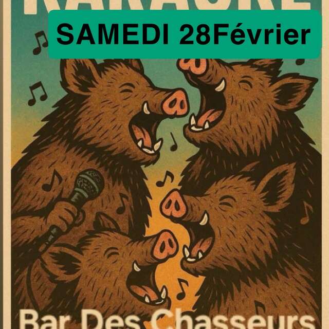 Soirée Karaoké au Bar des Chasseurs