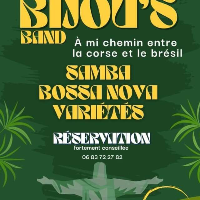 L'Opus soirée Samba avec le groupe Bijou's Band