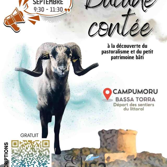 Journées Européennes du Patrimoine - Balade contée à la Tour de Campomoro