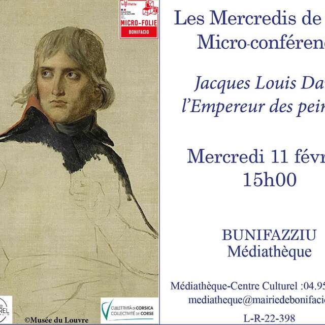 MICRO-CONFÉRENCE : JACQUES-LOUIS DAVID, L'EMPEREUR DES PEINTRES