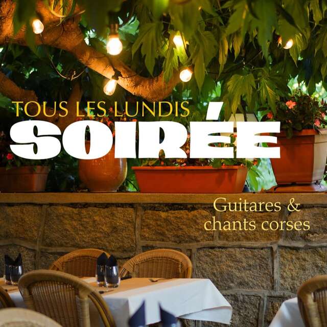 SOIREE CORSE AU RESTAURANT U SANTA MARIA