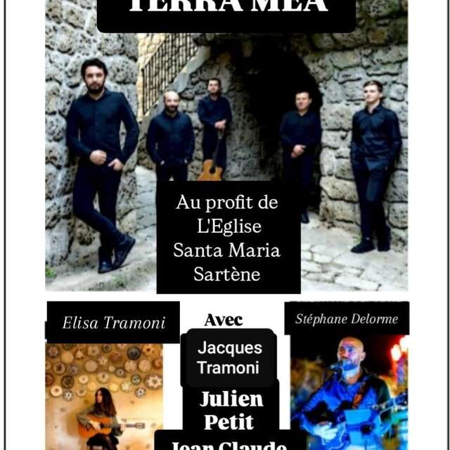 Concert au profit de l'église Santa Maria - Sartène
