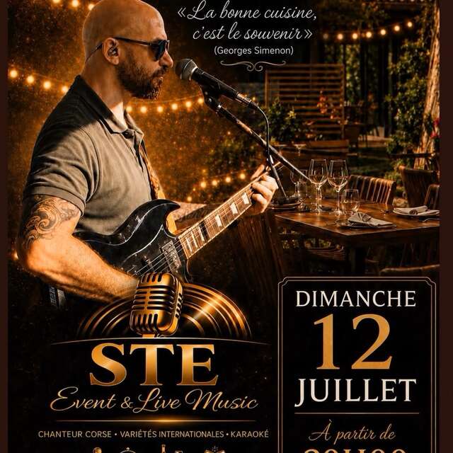 SOIREE CHANTS CORSES AVEC VEAU ET JAMBON A LA BROCHE A L'OPUS